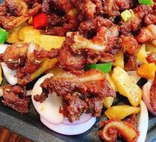 Iron Plate Pork Ribs