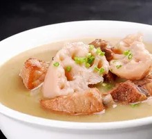 Pork Rib and Lotus Root Soup Rice
