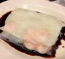 Egg and Shrimp Rice Noodle Rolls