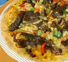 Australian New Zealand Wagyu Beef and Mushroom Pizza