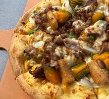 Grand Slam Beef & Seafood Pizza