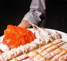 Steamed Board Crab with Garlic and Vermicelli