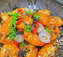 Stone Pot Meicai Dumpling Shrimp