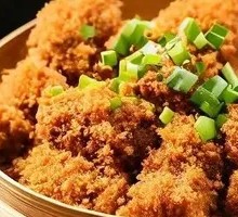 Steamed Pork Ribs with Rice Flour