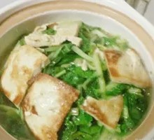 Bok Choy and Tofu Stew