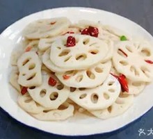 Stir-Fried Lotus Root Slices