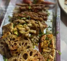 Grilled Lotus Root Slices