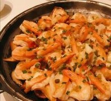 Sizzling Garlic Shrimp