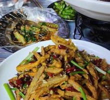 Dry-Fried Lotus Root Strips