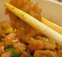 Scallion Oil Pork Slices