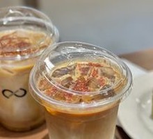 Strawberry Oat Milk Latte