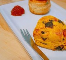 Pumpkin Plum Scone