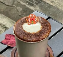 Christmas Cocoa Peanut Doughnut