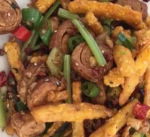 Dry-Fried Double Delight