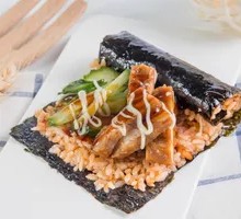 Teriyaki Chicken Hand Roll