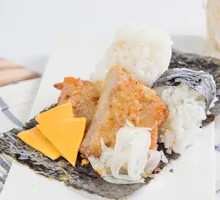 Cheese Pork Cutlet Rice Ball