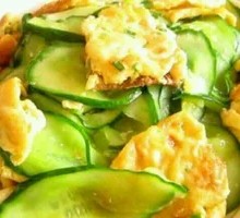 Cucumber and Egg Rice Bowl