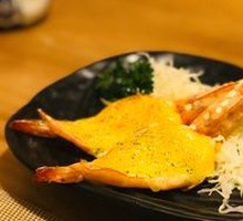 Mentai Cod Roe Baked Shrimp