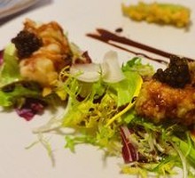 Foie Gras Tempura with Caviar