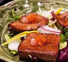 Teriyaki Goose Liver with Australian Finger Lime