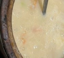 High Soup Prawn and Crab Rice Porridge
