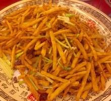Fried Lotus Root Strips