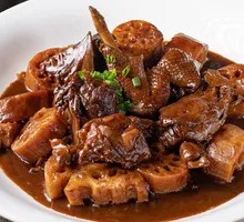 Braised Duck with Lotus Root