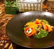 Marinated Salmon Salad