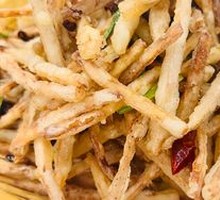 Dry-Fried Lotus Root Strips