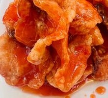 Tomato Fish in Square Pieces
