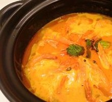 Curry Soup with Shrimp
