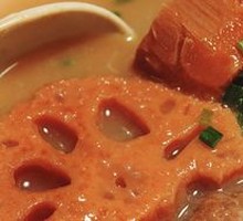 One-Person Pork Rib and Lotus Root Soup