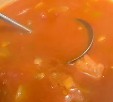 Tomato and Shrimp Paste Soup