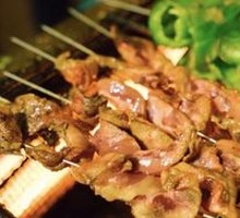 Grilled Pork Kidney Strips