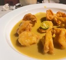 Curry Prawn with Fried Dough Stick