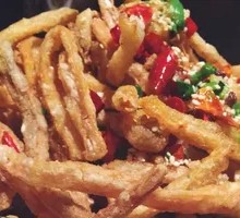 Dry-Fried Lotus Root Strips