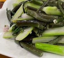Stir-fried Red Bok Choy