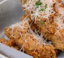 Black Pepper Cheese Fried Chicken
