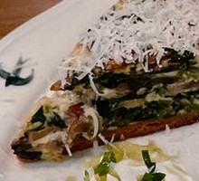 Spinach Mushroom Quiche