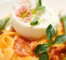 Tomato Silk Cheese Noodles