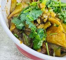 Beef Stir-Fried with Tofu Skin Strips