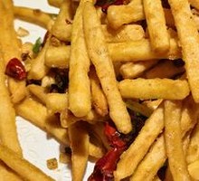 Dry-Fried Lotus Root Strips