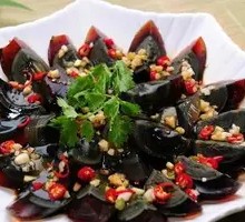 Spiced Century Egg Salad