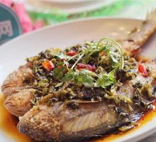 Pickled Mustard Greens with Small Yellow Croaker