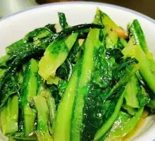 Stir-fried Oil-mustard Greens