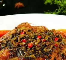 Pickled Mustard Greens with Small Yellow Croaker