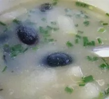 Winter Melon and Century Egg Soup