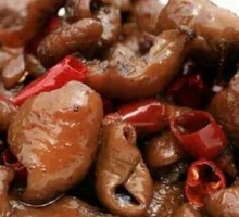 Spicy Pepper Pork Intestines