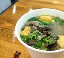 Duck Blood and Vermicelli Soup