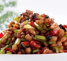 Stir-fried Pork with Flower Pattern